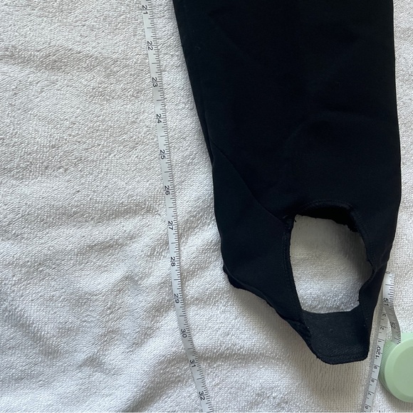 VINTAGE OBERMEYER BLACK WOOL BLEND STIRRUP SKI PANTS WINTER PANTS SIZE - Picture 9 of 10